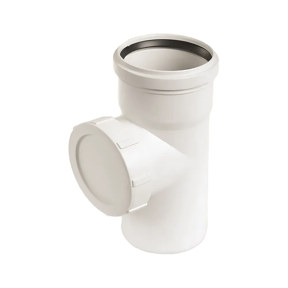 سه راهی دریچه بازدید پوشفیت سایلنت 110mm - (  99050268600  )  -