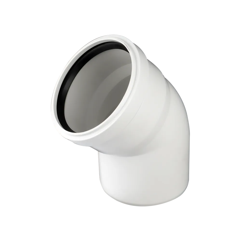 زانو پوشفیت سایلنت 45 درجه 160mm - (  99050232845  )  -