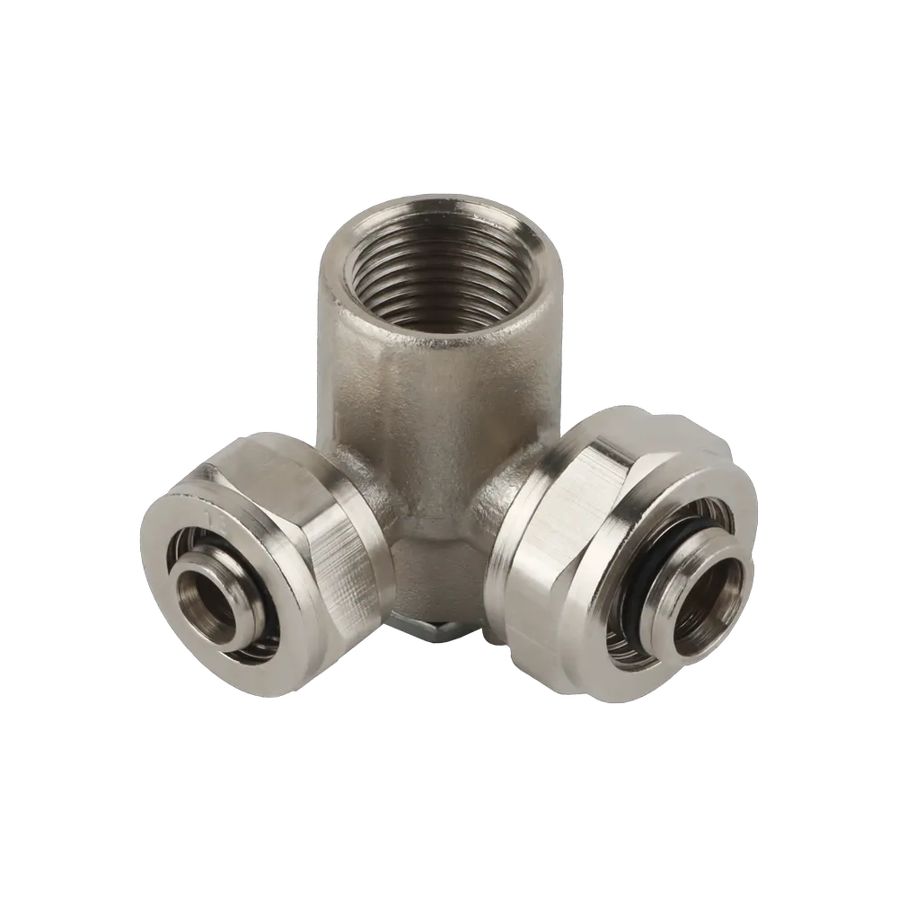 سه راهی 90 درجه دیواری تبدیلی کوپلی 20mmx1/2"x16mm - (  99020161512  )